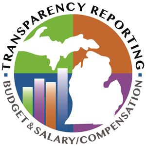 State of Michigan Transparency Reporting Budget & Salary/Compensation Logo 
